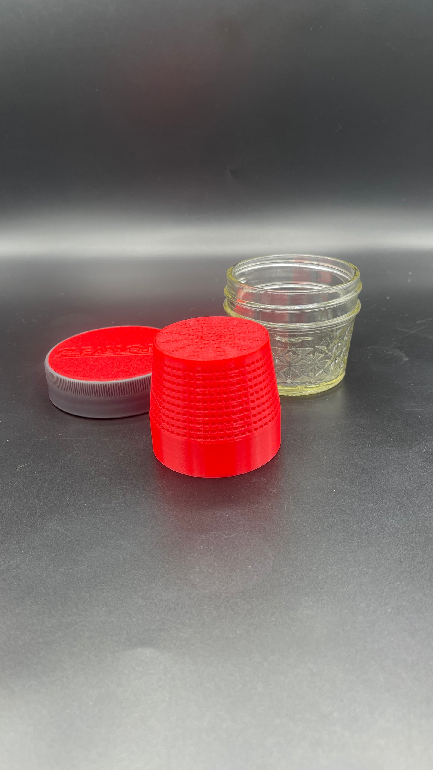 Planetary Prints Red Clean Cup