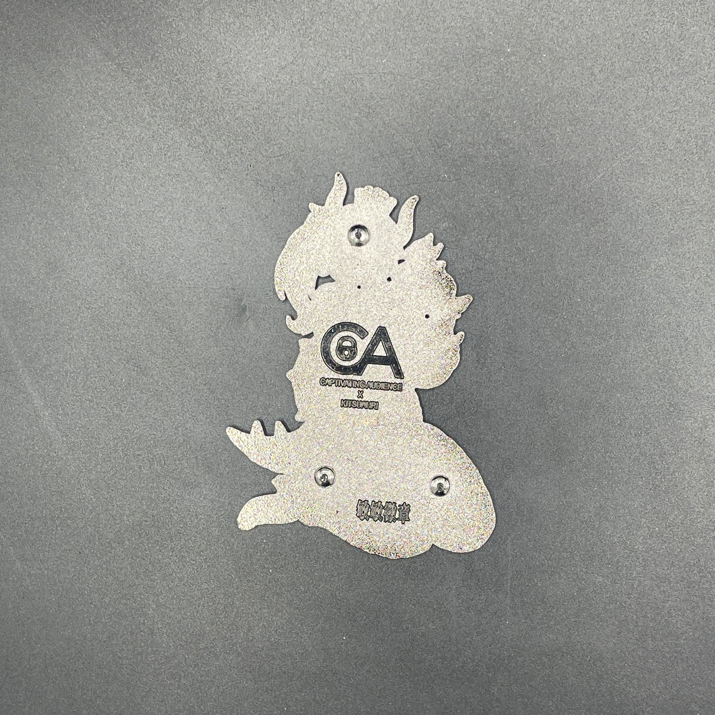 Captivating Audience Pins X Kitsuahri Flower Fetish Pin