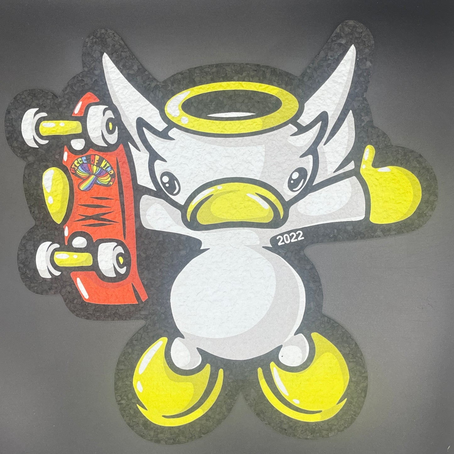 Piece Of Mind X Ryno X Danger Visual Angel Skater Duck Moodmat
