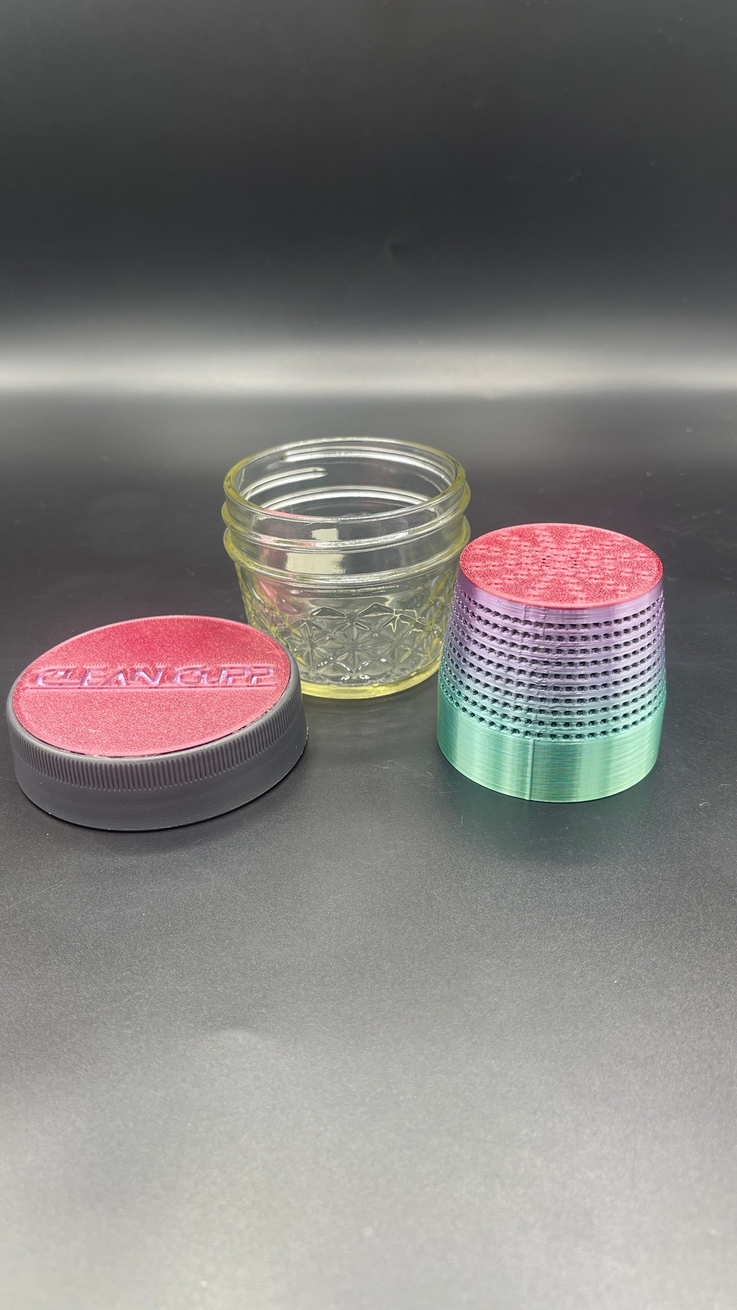 Planetary Prints Color Changing Green to Red Clean Cup