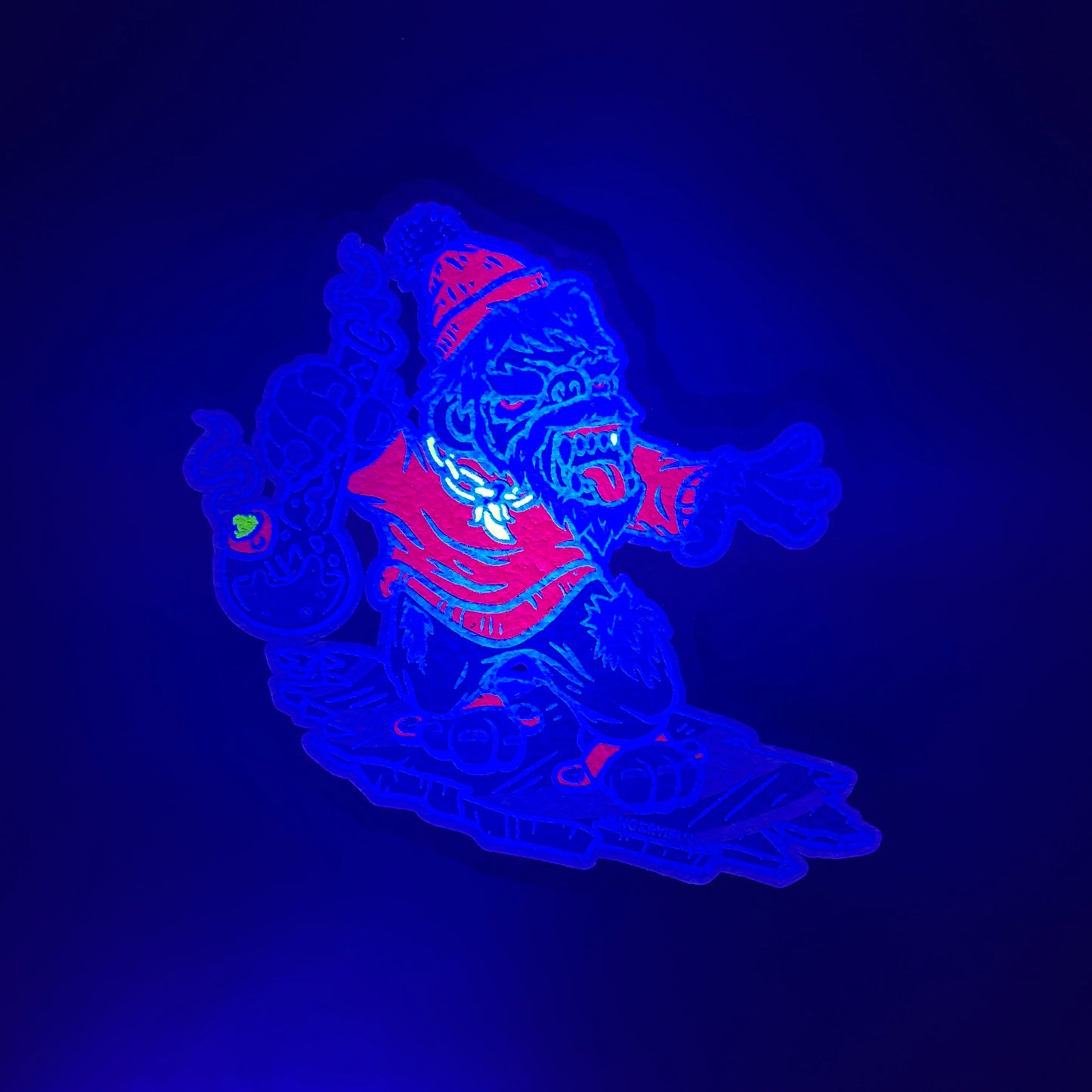 Ice Cold Glass Snowboarding Yeti Moodmat