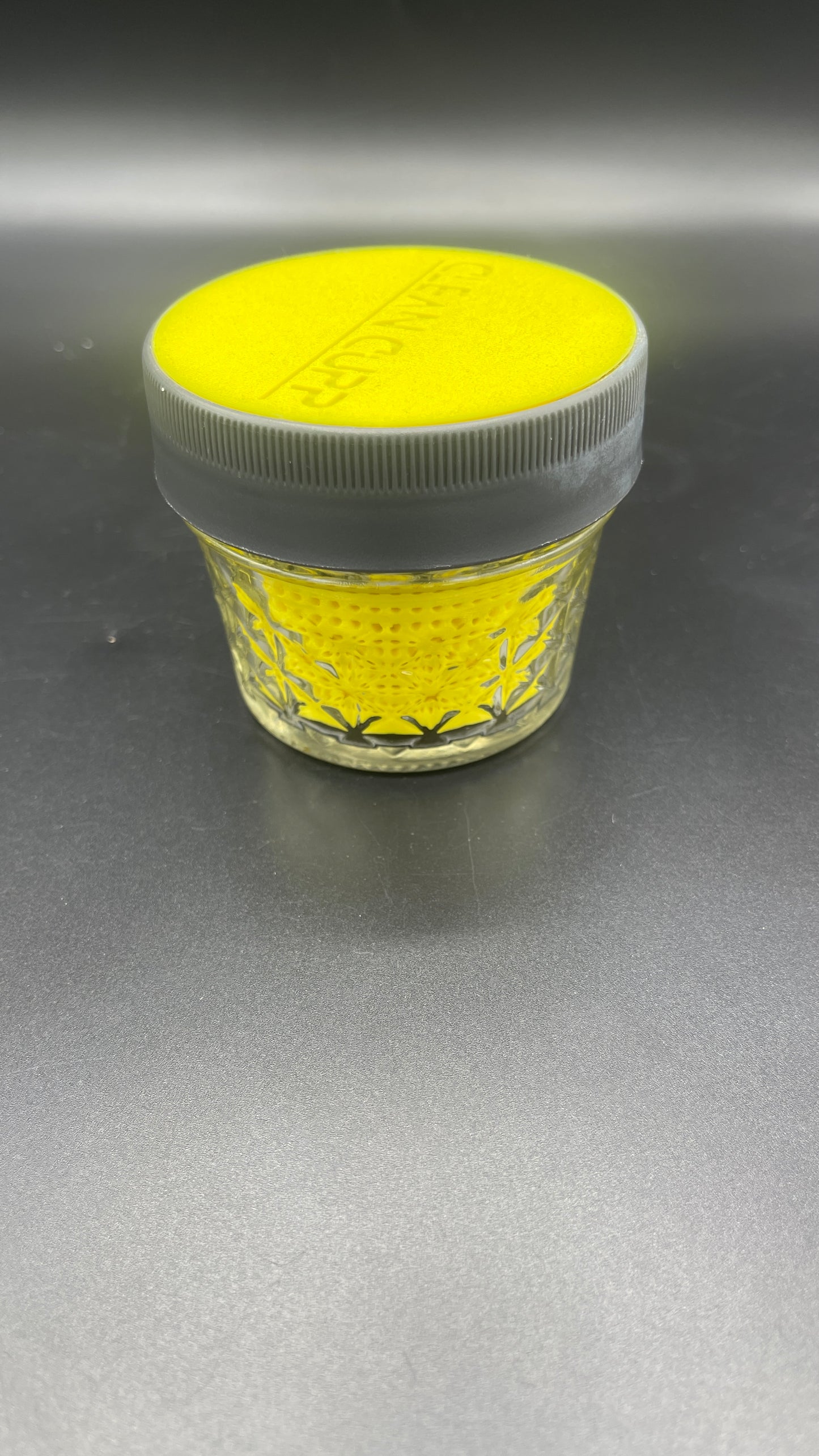 Planetary Prints Neon Yellow Clean Cup