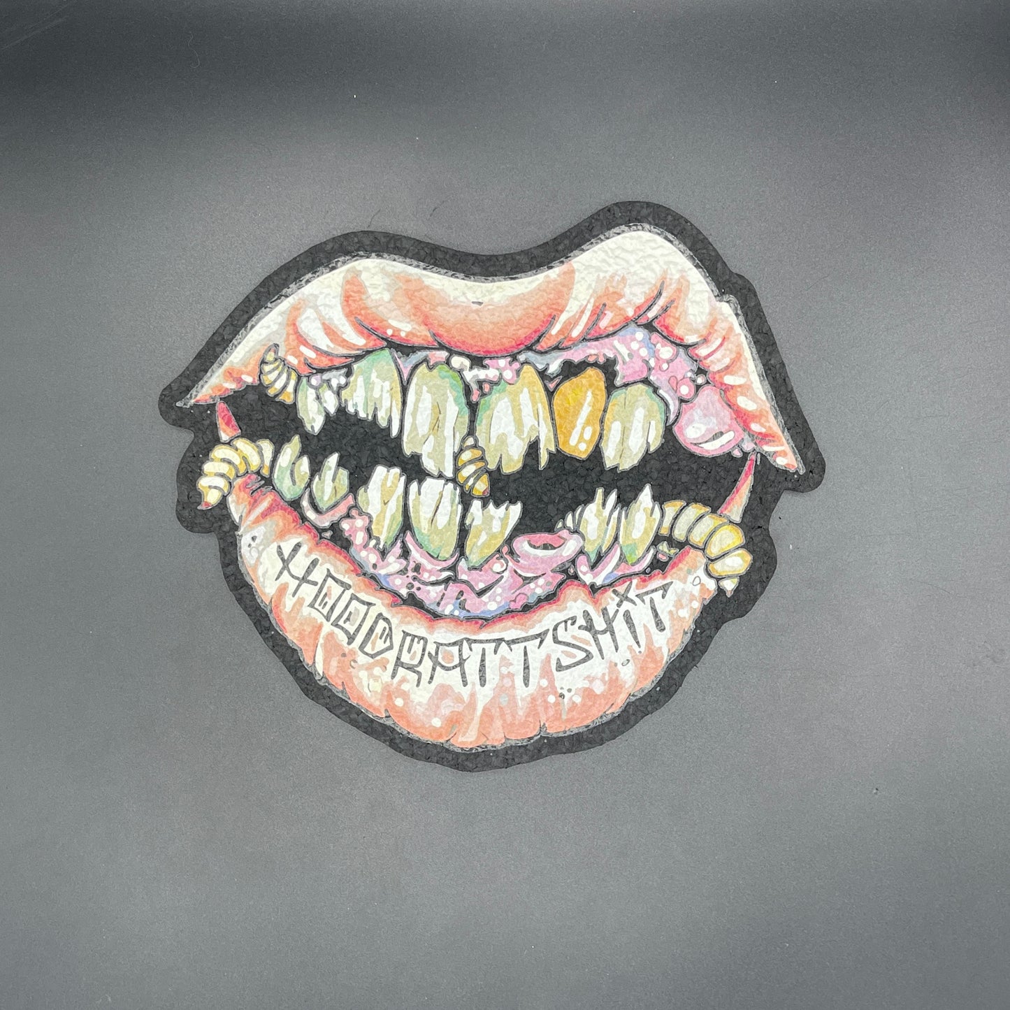 Hood Ratt Shit X Mente 45K Dirty Mouth Moodmat