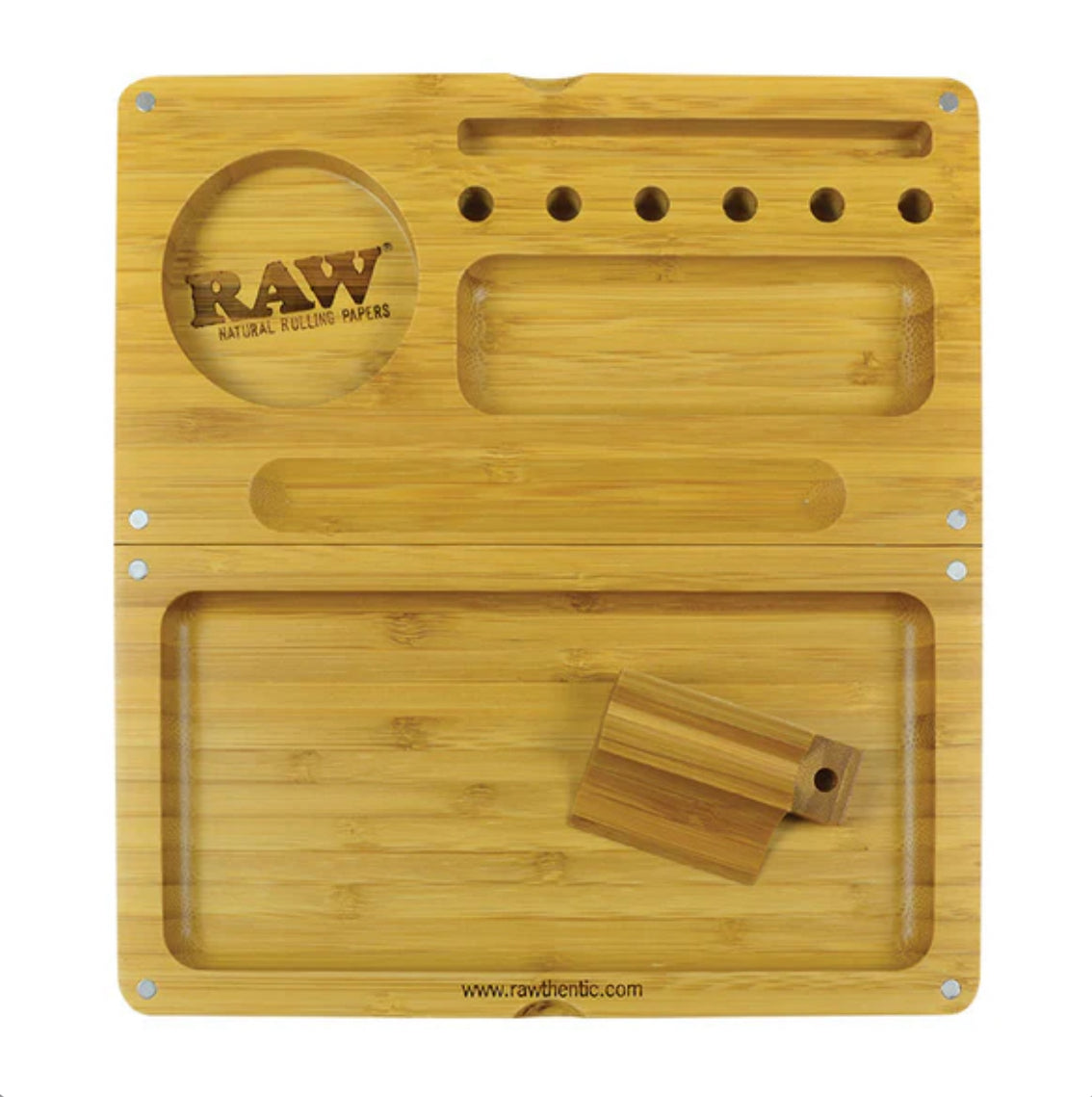 Raw Bamboo Backflip Tray