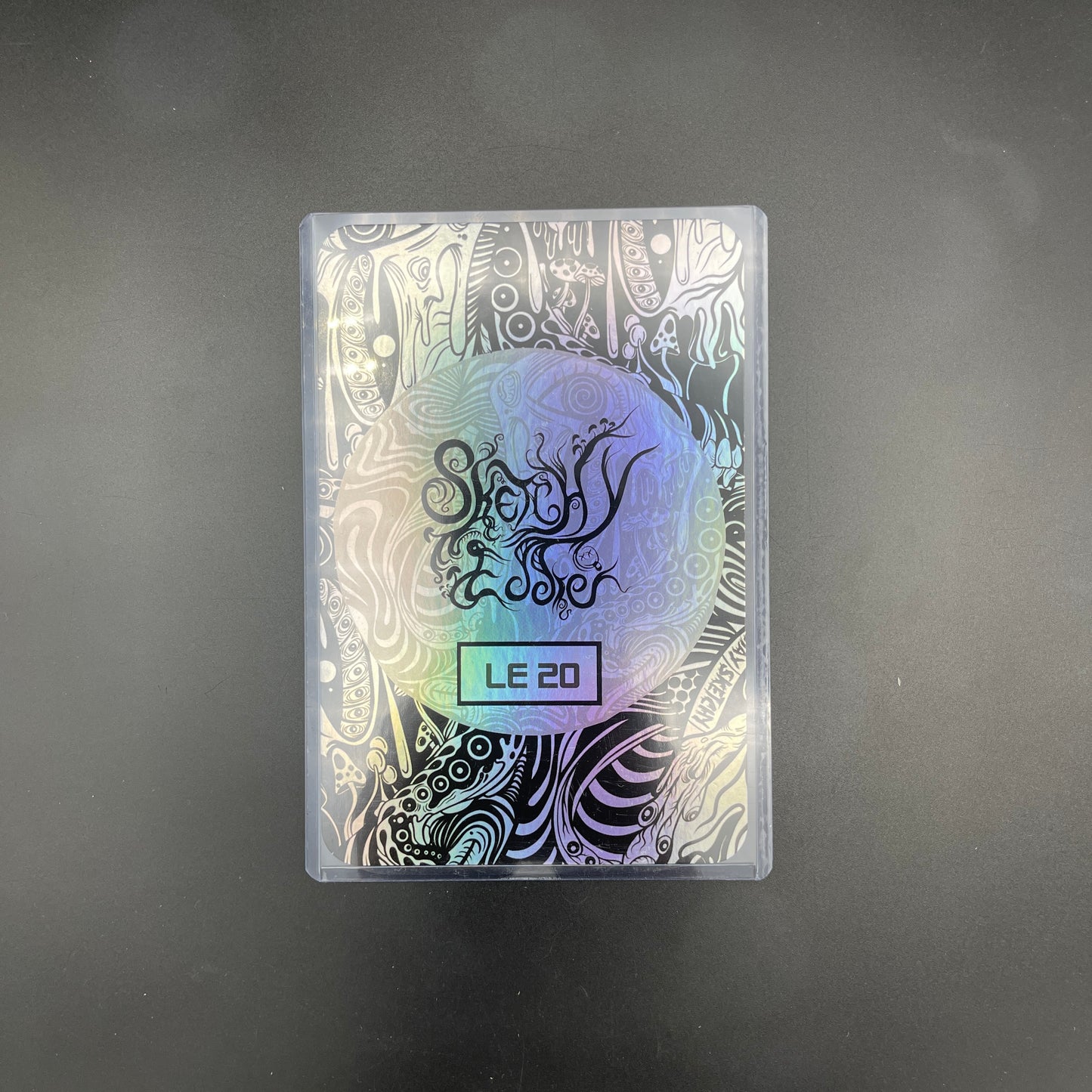 Sketchy Eddie Holo Team Yellow Bus Card