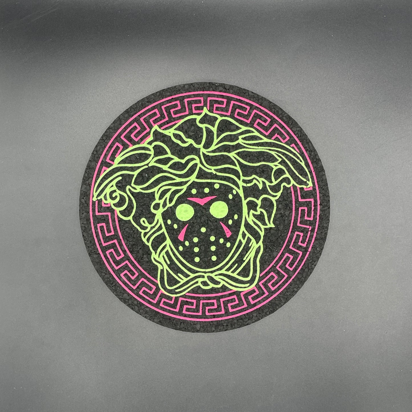 JAD Pink & Green Voorsace Moodmat