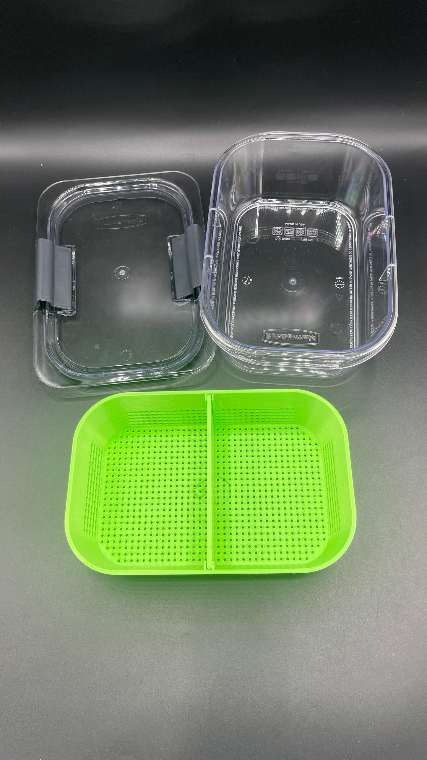 Planetary Prints Large Neon Green Soak Station