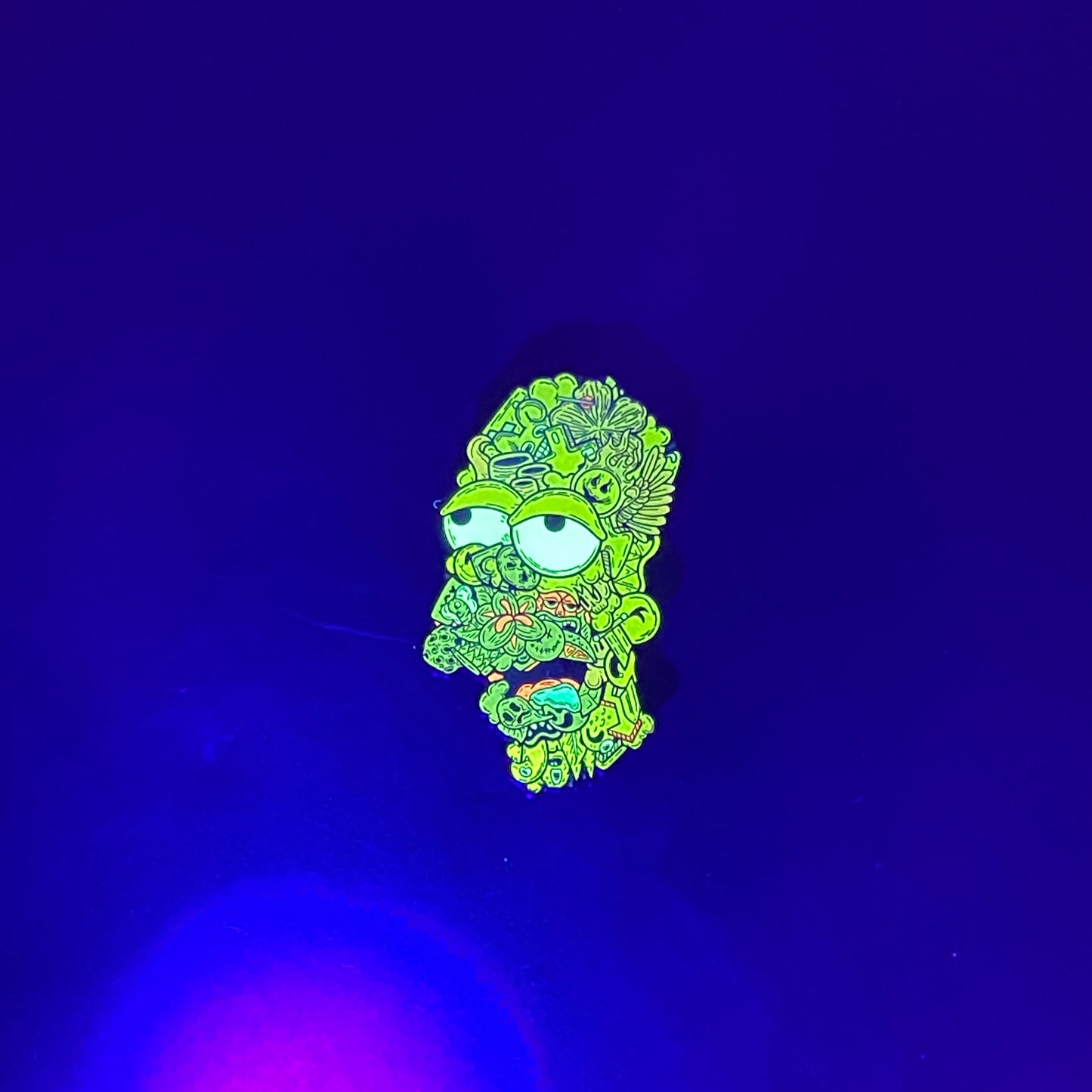 Barto Art Homer Simpson Pin