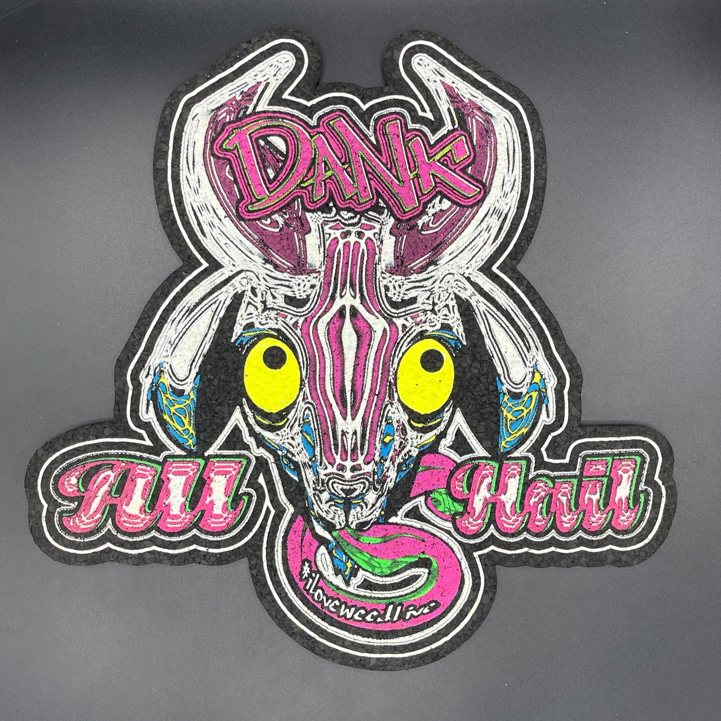 I Love Weed Live Dank Goat Moodmat