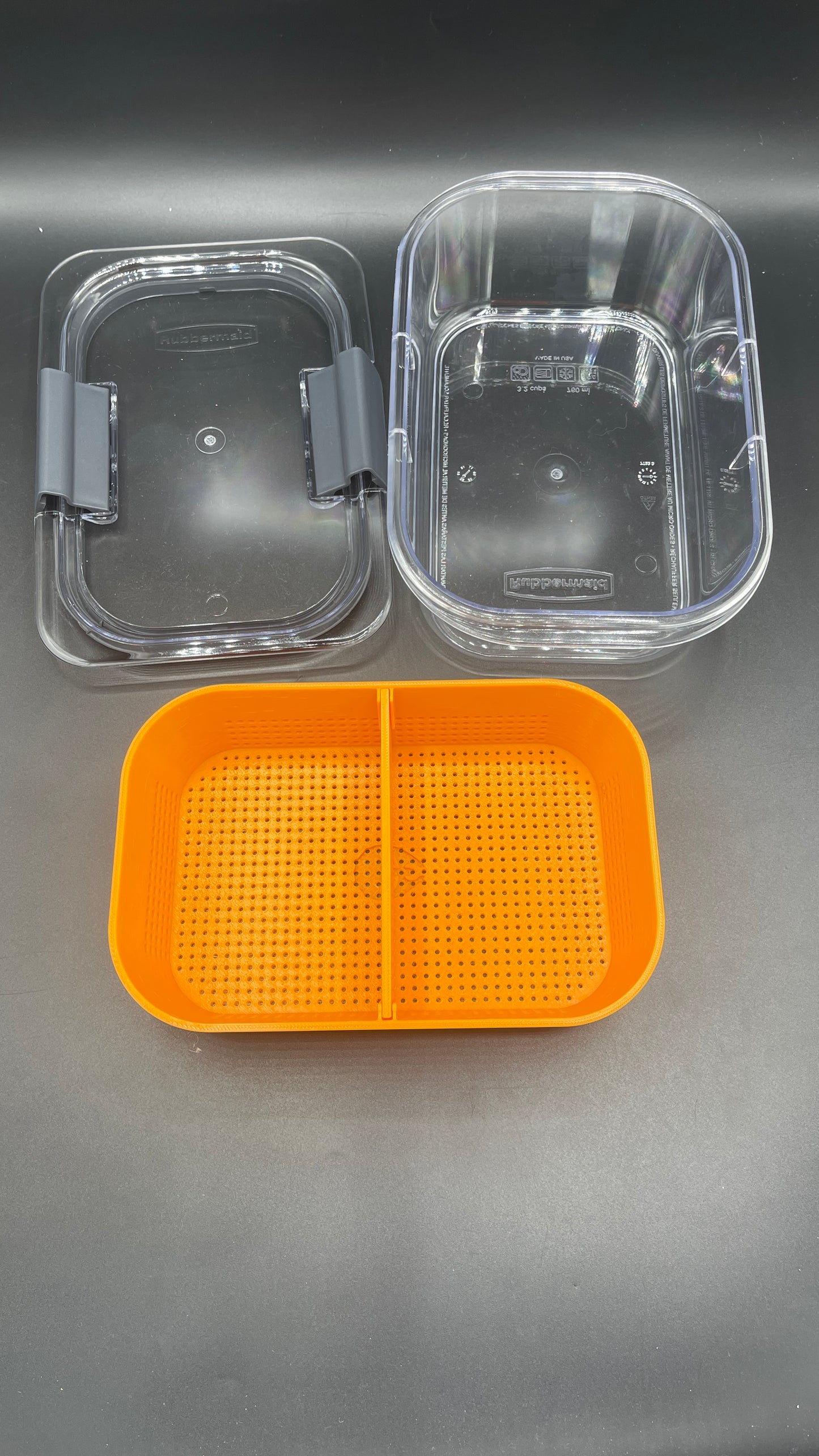 Planetary Prints Large Orange Soak Station