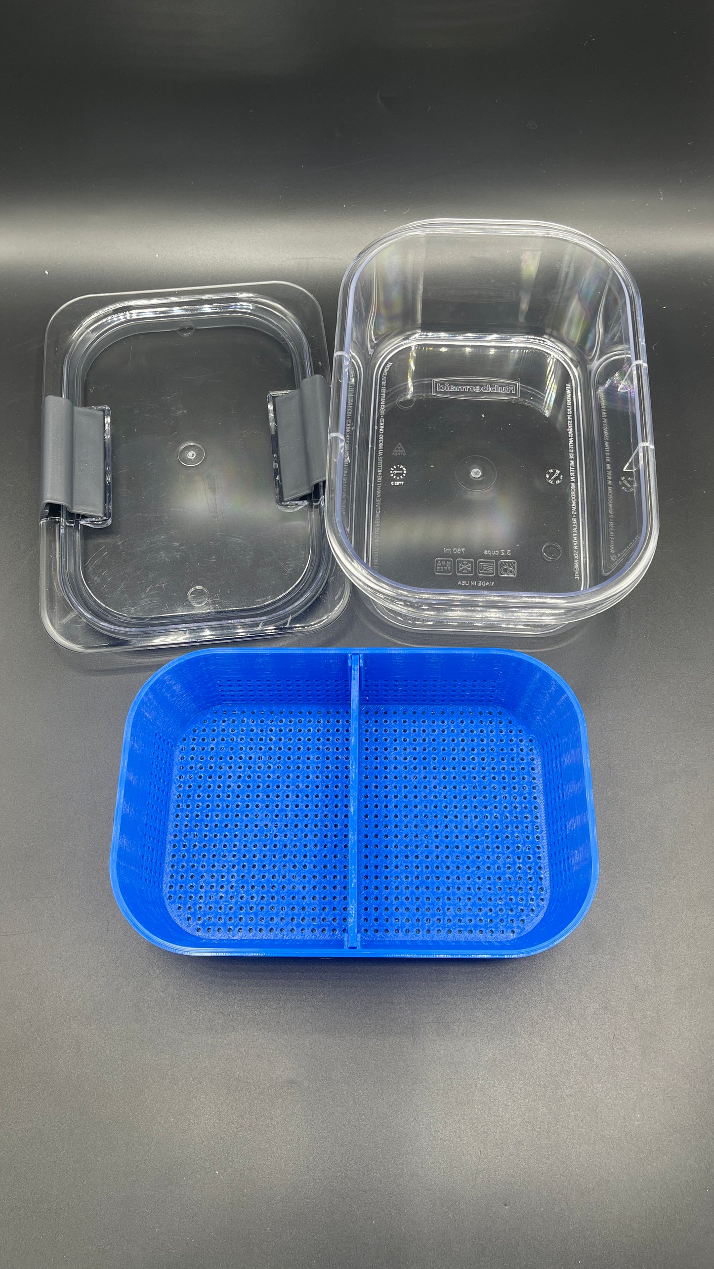 Planetary Prints Large Blue Soak Station