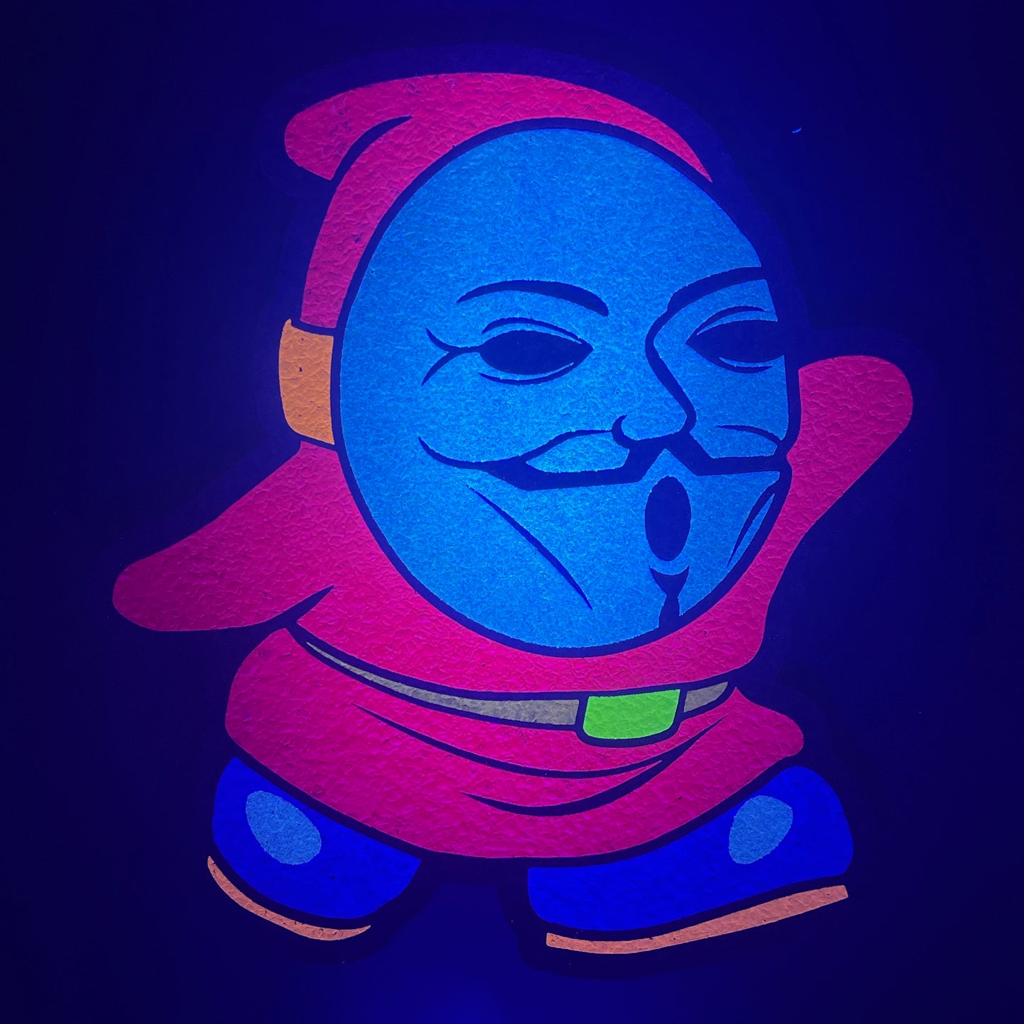 Dopals Opals X Hippie Hussle Shy Fawkes Moodmat