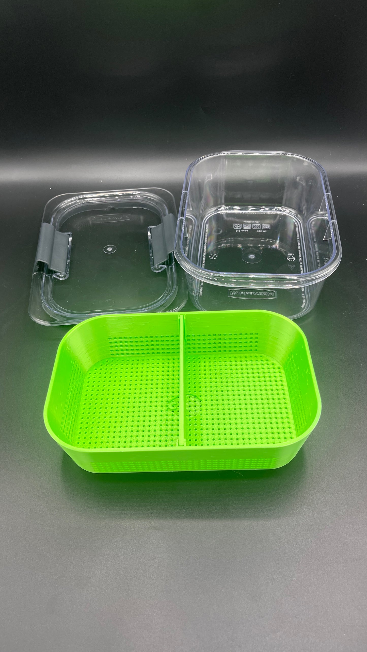Planetary Prints Large Neon Green Soak Station