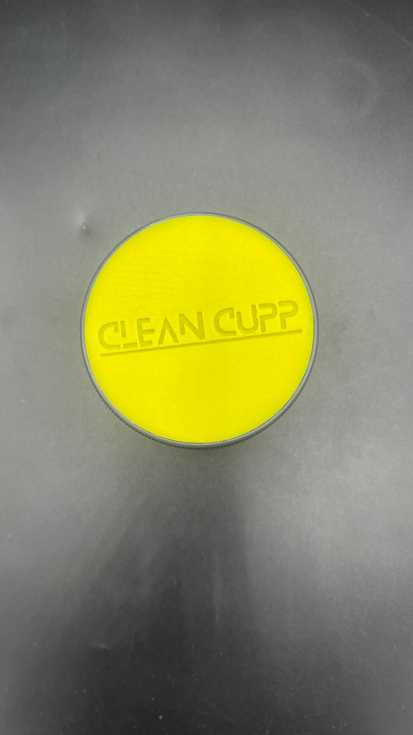 Planetary Prints Neon Yellow Clean Cup