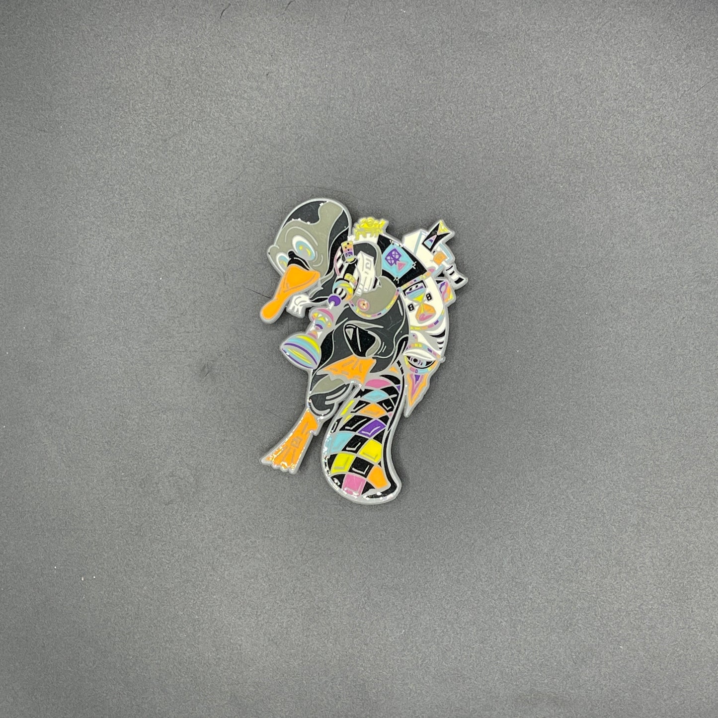 FF Studios X C.B.C. Space Traveling Rocket Male Platypus Pin LE35