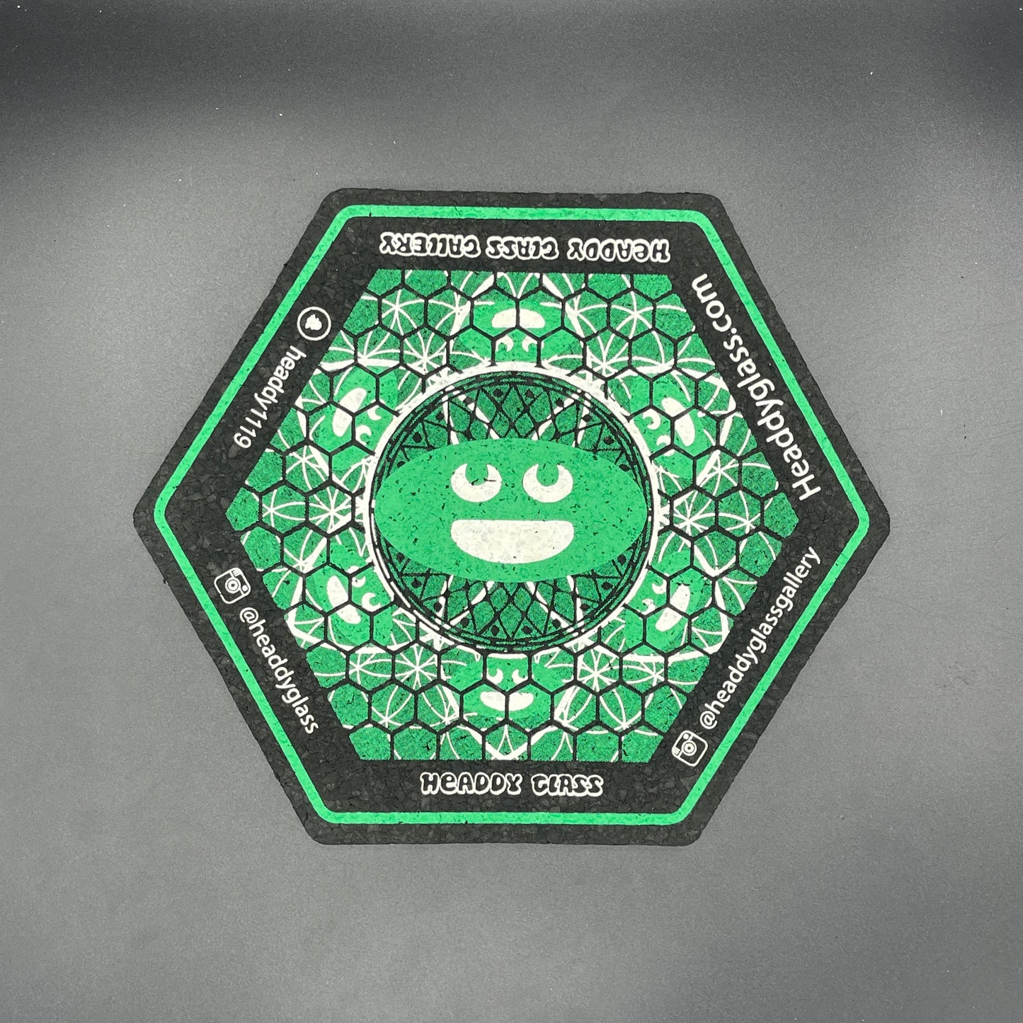 Heady Glass Gallery Headdy Hexagon Moodmat