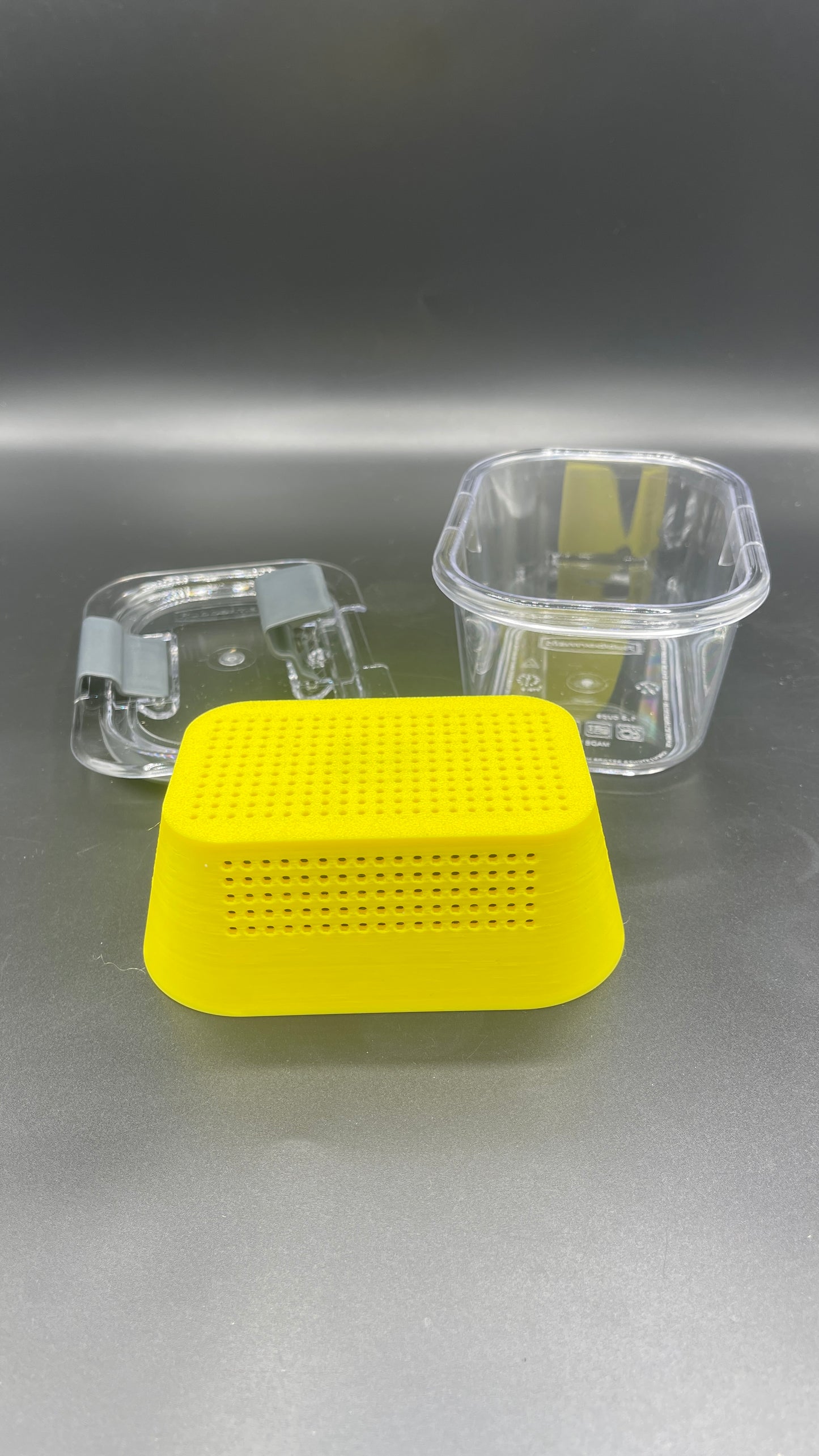 Planetary Prints Small Neon Yellow Soak Station