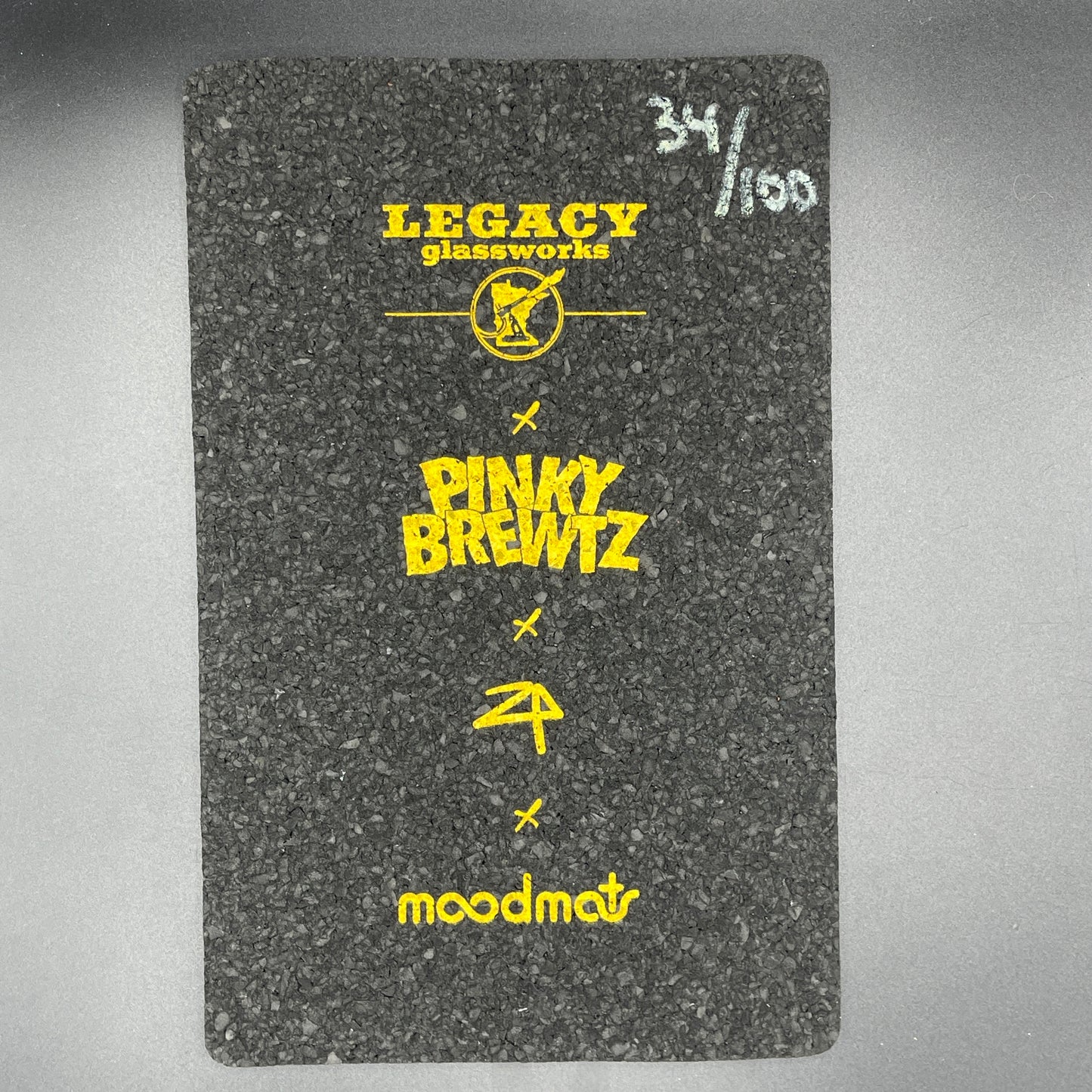 Legacy Glassworks X Pinky Brewtz X Zach Peeples King Of The Jungle Moodmat