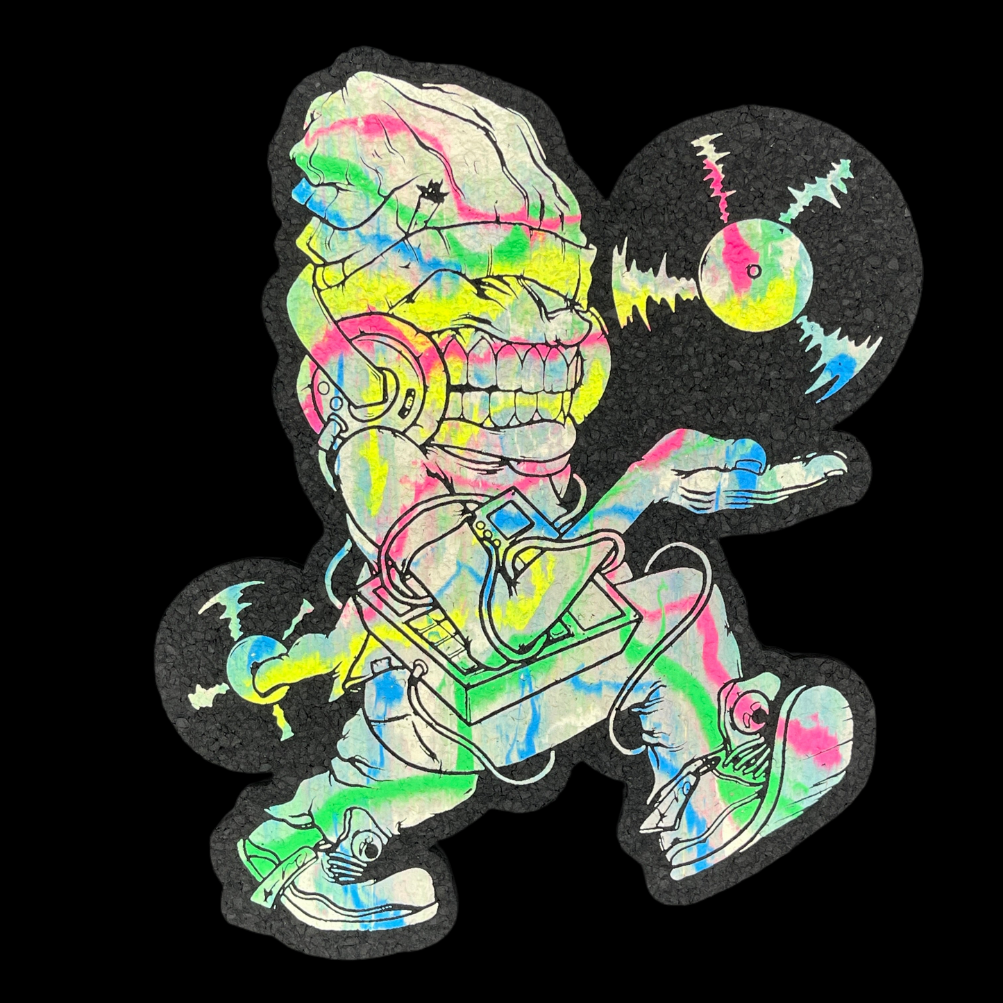 A.Brooks Tie-Dye Be The Beat Moodmat
