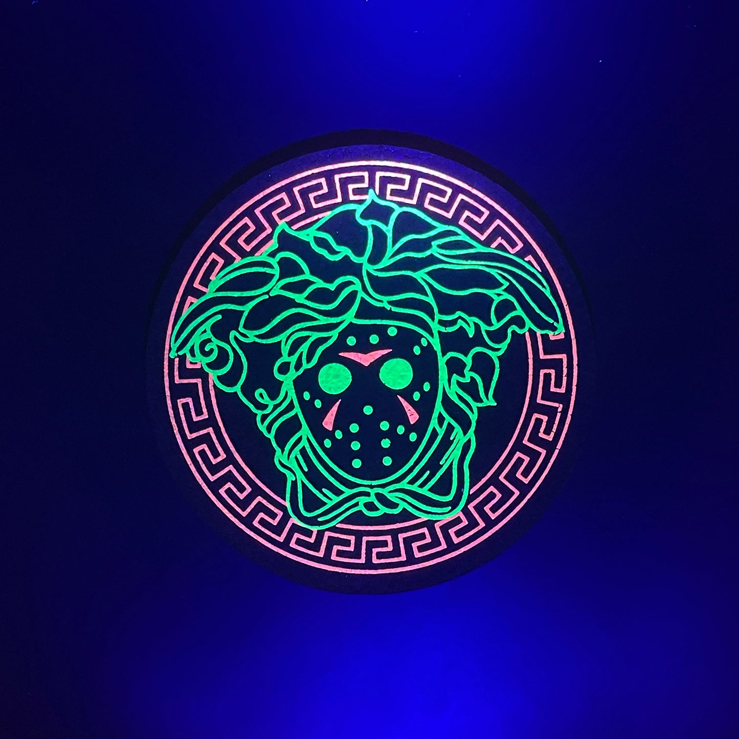 JAD Pink & Green Voorsace Moodmat
