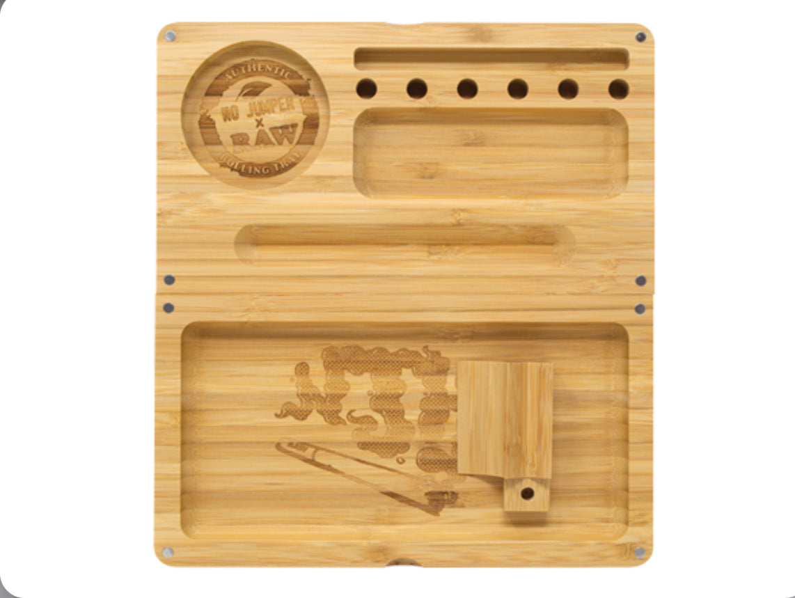 Raw X No Jumper Bamboo Backflip Tray
