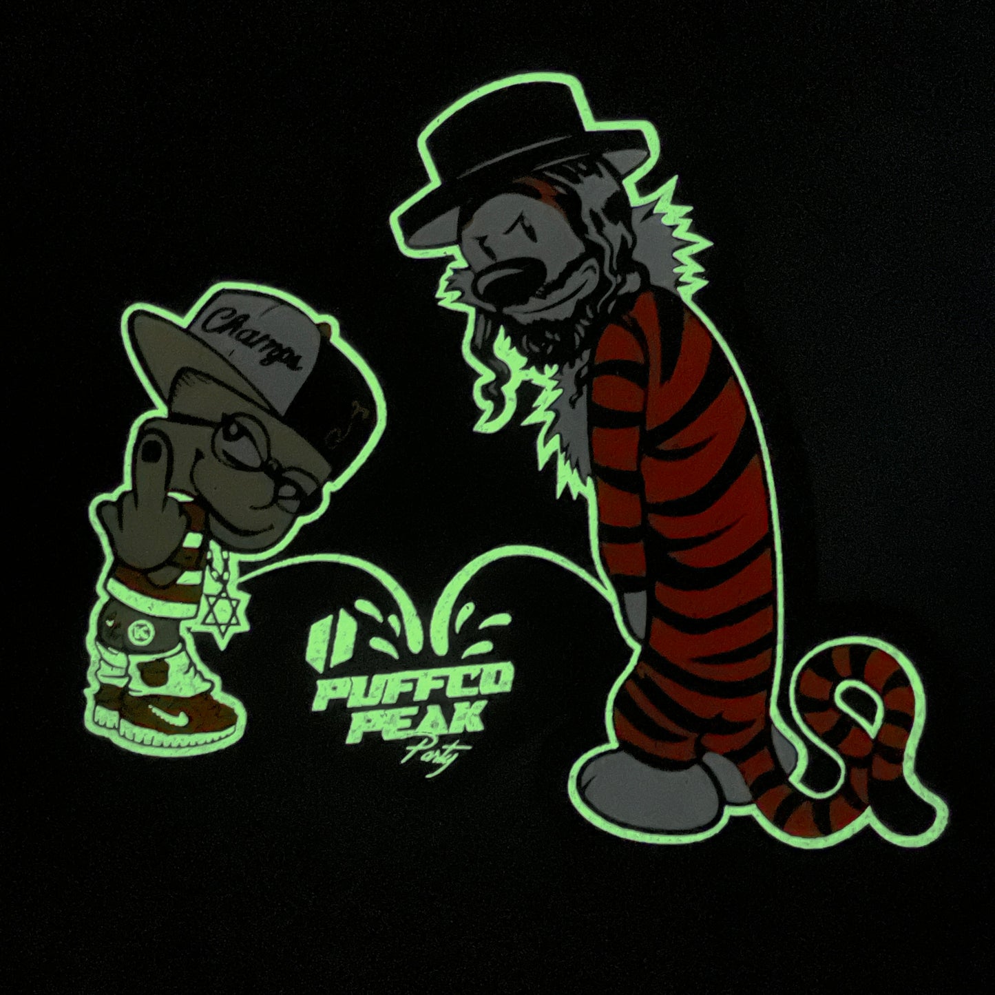 Hippie Hussle X Winemiller Art X Kosher Certified Calvin & Hobbs Moodmat