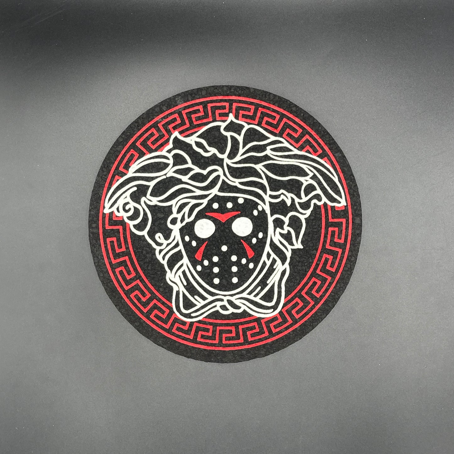 JAD Red & White Voorsace Moodmat