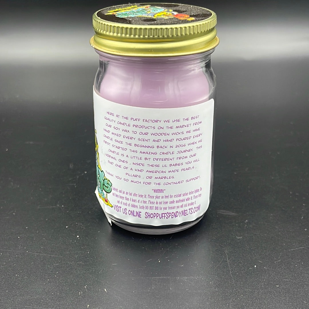 Puffs PendyMelts Terp Pearl Candle - Purple Punch
