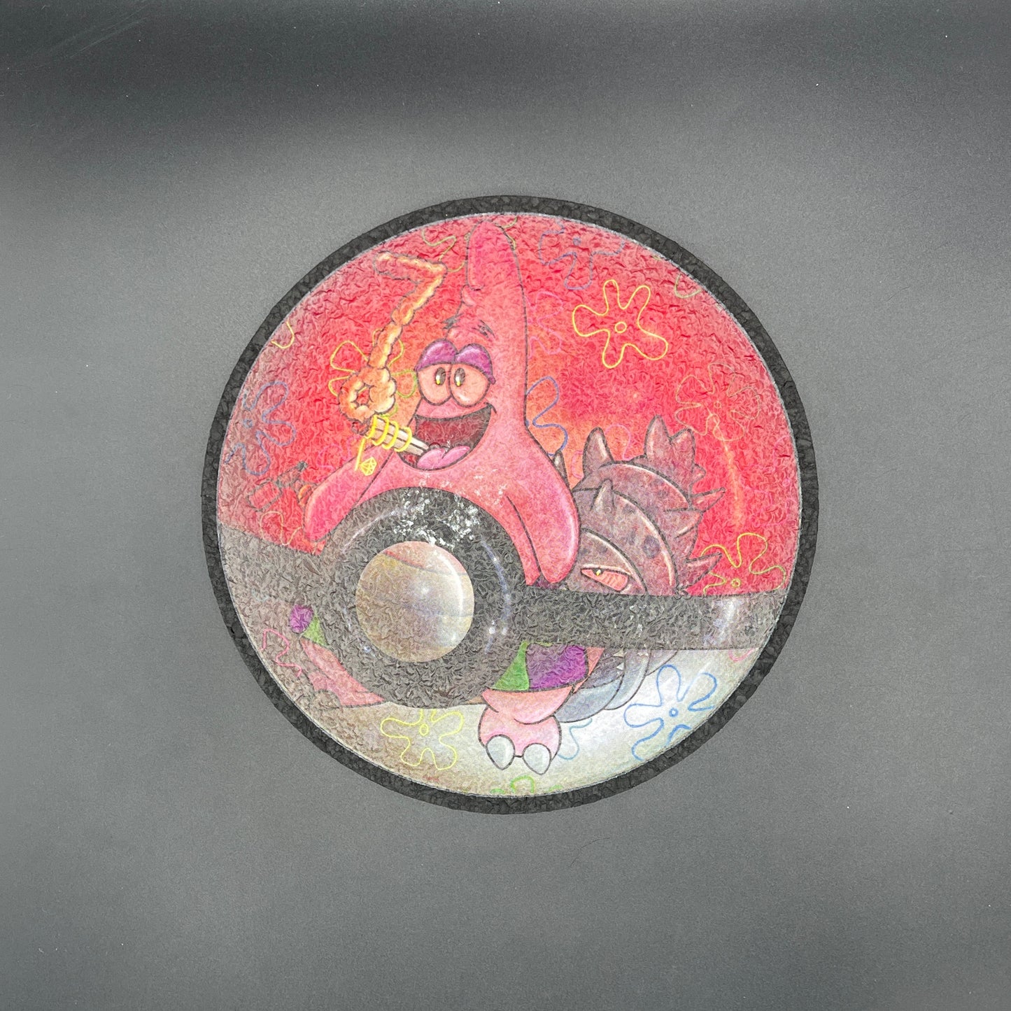 I Dab Toons Patrick Star Pokeball Moodmat