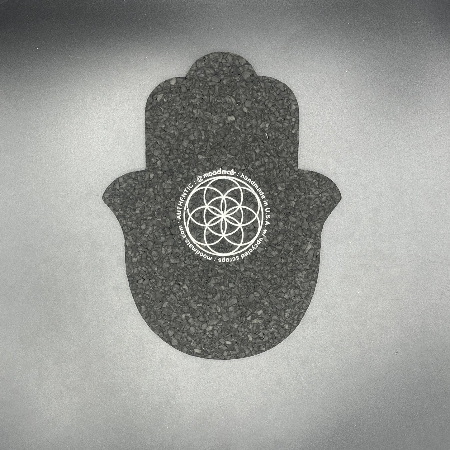 Illuminati Gold Hamsa Hand Moodmat
