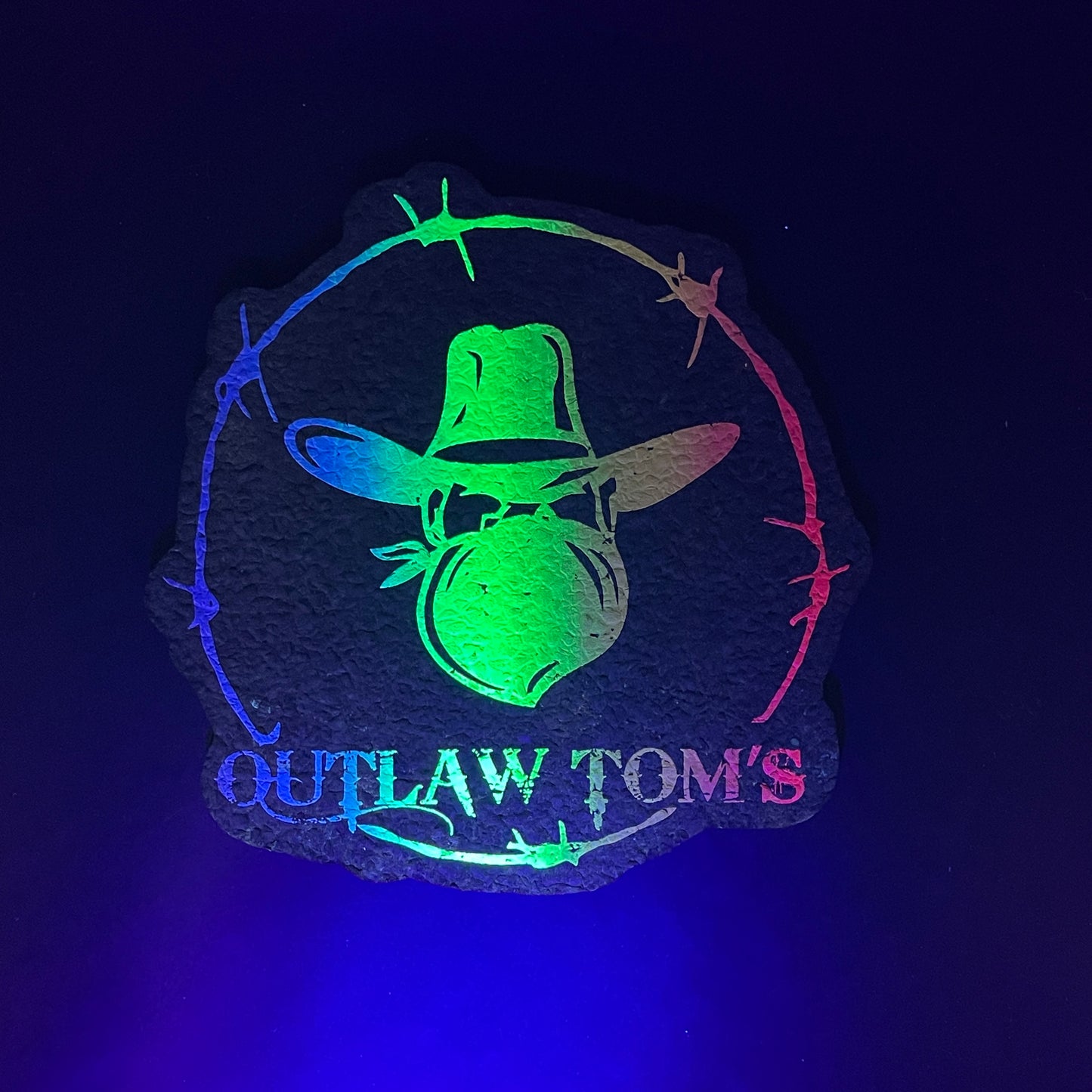 Outlaw Tom’s Blue To Red Moodmat