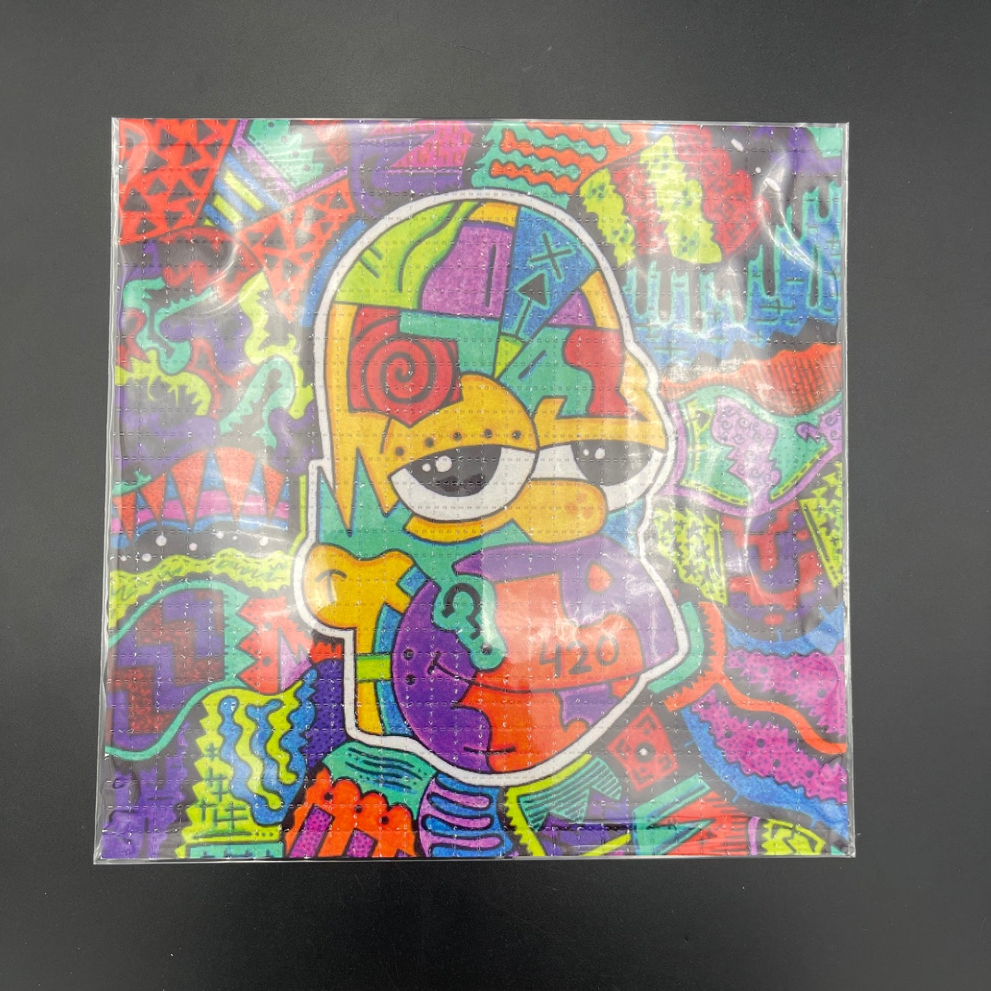 Zane Kesey Stoned Homer Blotter Art