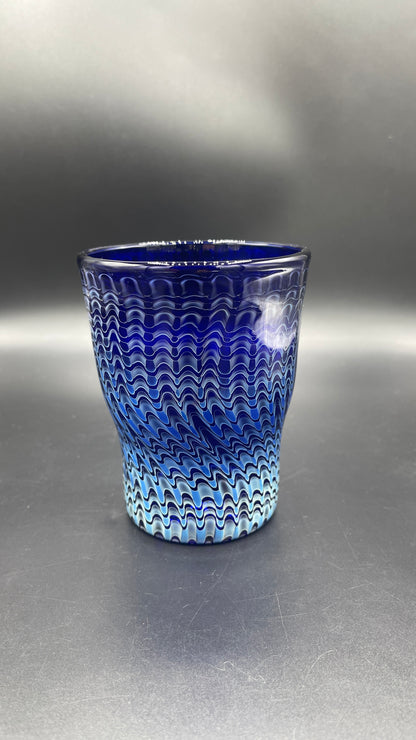 Soft Spoken Glass Wrap N Rake Drinking Vessel