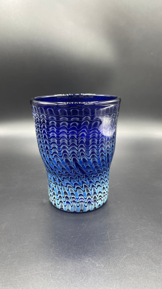 Soft Spoken Glass Wrap N Rake Drinking Vessel
