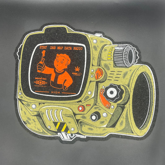 Dark Mountain Cult Orange Original Pip Boy Moodmat
