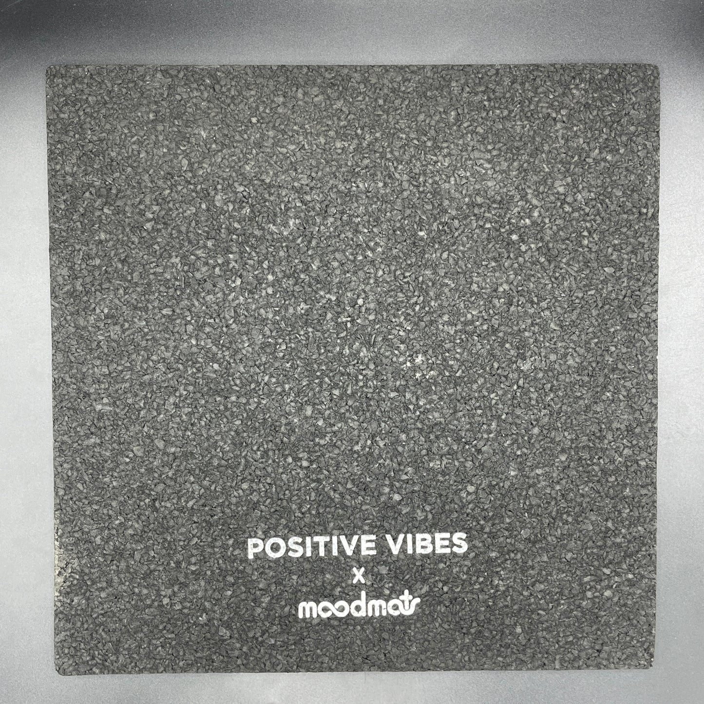 Positive Vibes Pink to Blue Logo Moodmat