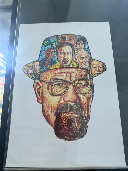 Forever Rising Heisenberg Breaking Bad Print