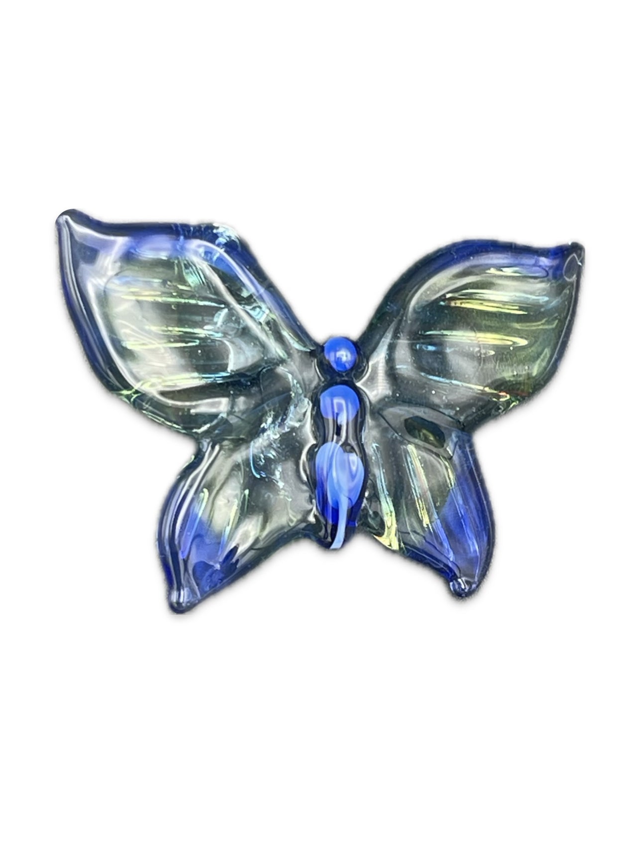 Lyric Glass Butterfly Pendant