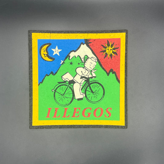Illegos Minifig Bicycle Day Moodmat