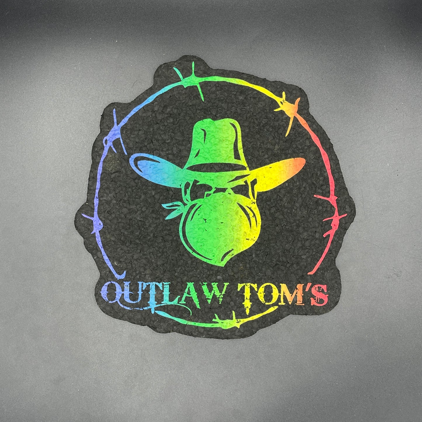 Outlaw Tom’s Blue To Red Moodmat