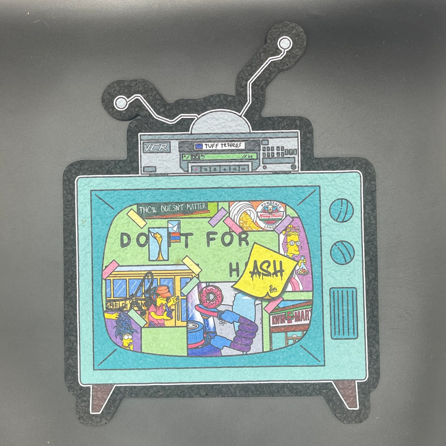 Tuff Tethers Do It For The Hash TV Moodmat