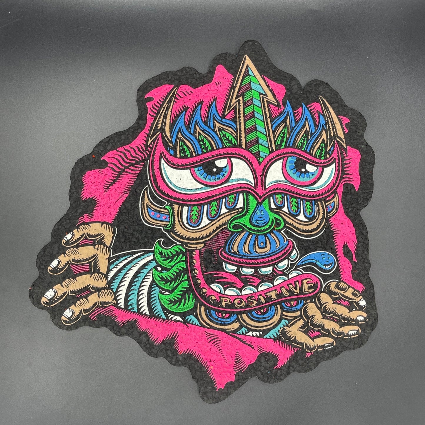 Chris Dyer Pink Positive Ripper Moodmat