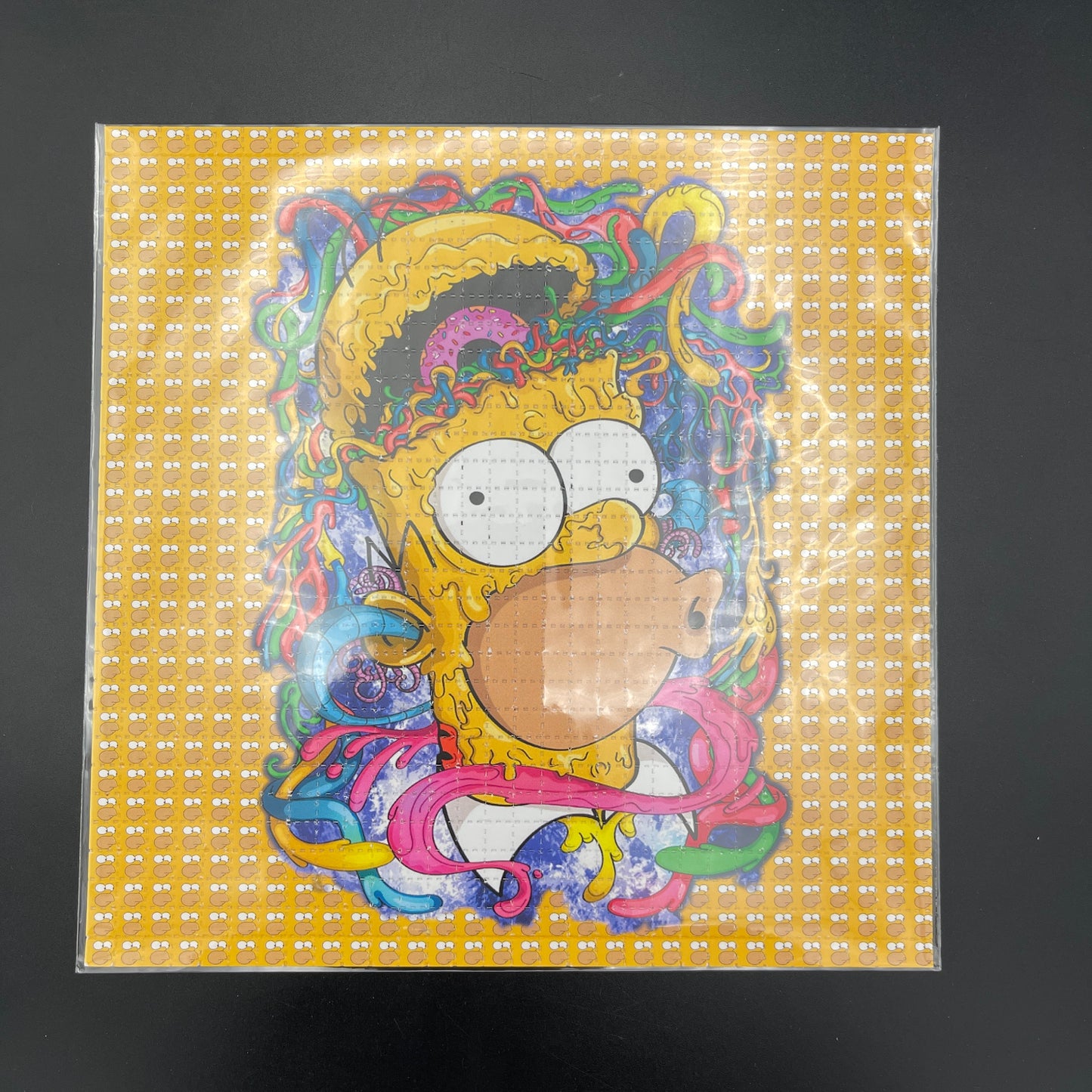 Zane Kesey Mind Blown Homer Blotter Art