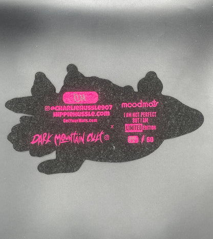 Hippie Hussle X Dark Mountain Cult Futurama Bender & Pink Spaceship Moodmat