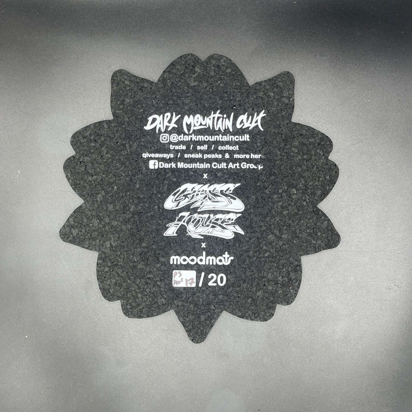 Dark Mountain Cult X Glass House Orange Flower Moodmat