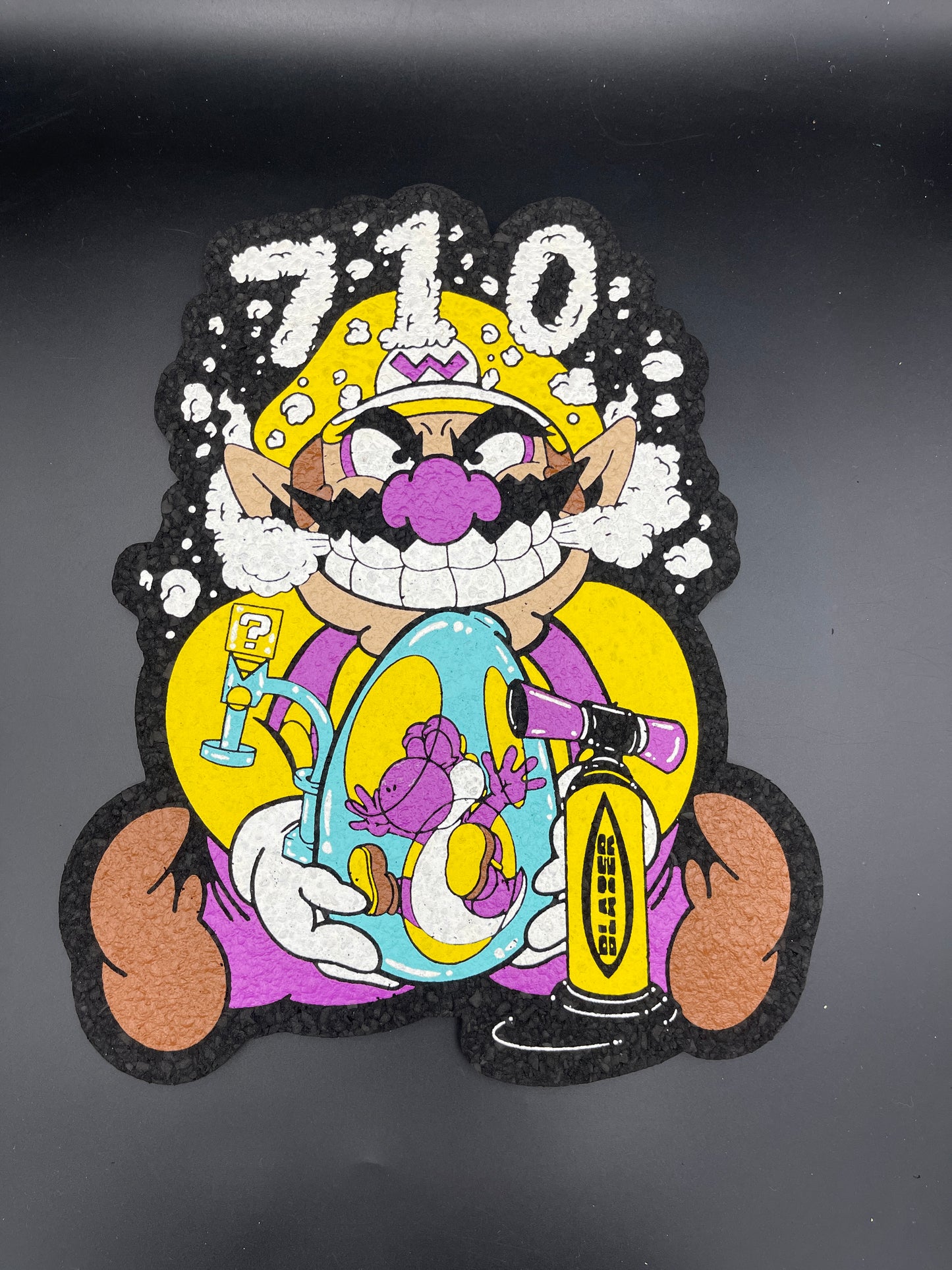 Hippie Hussle X Dark Mountain Cult X BTGB Wario 710 Moodmat