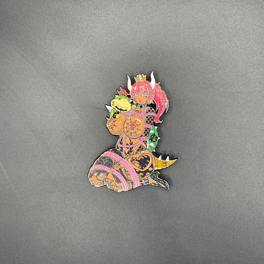 Captivating Audience Pins X Kitsuahri Flower Fetish Pin