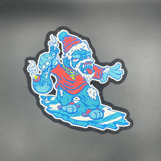 Ice Cold Glass Snowboarding Yeti Moodmat