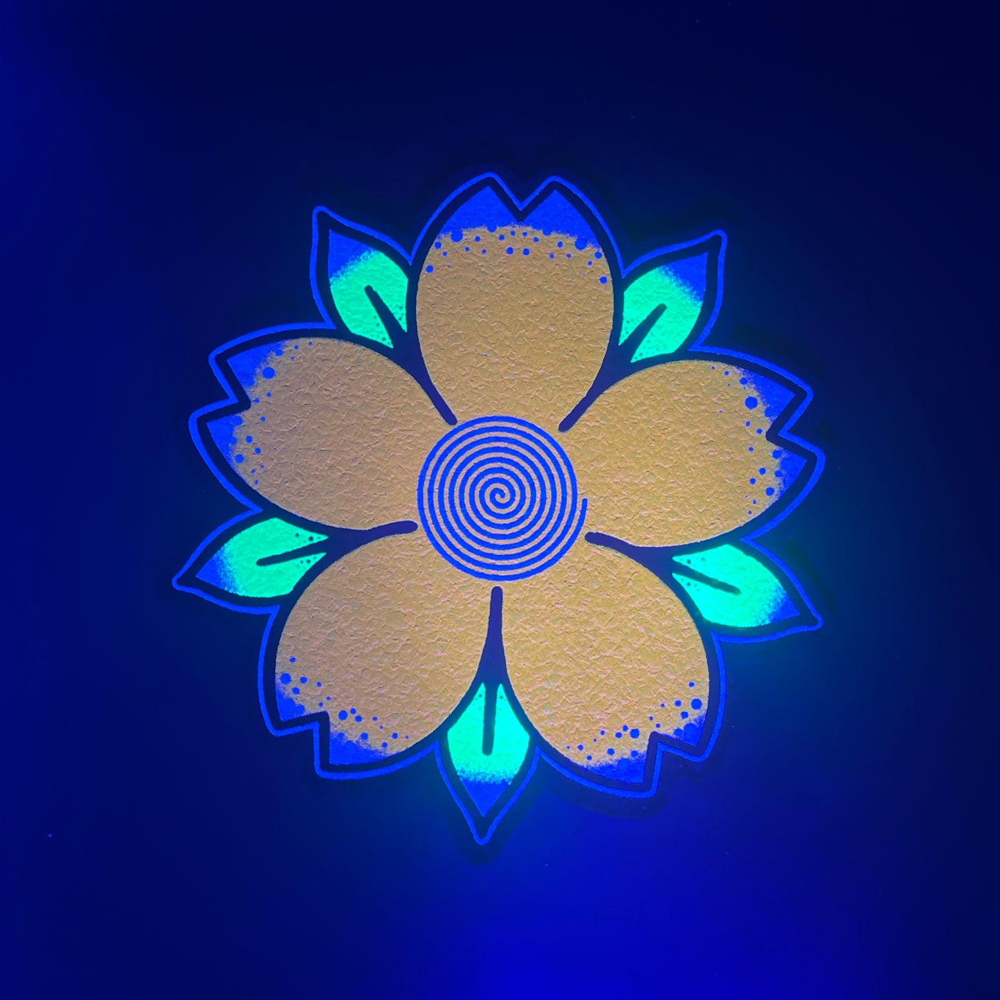 Dark Mountain Cult X Glass House Orange Flower Moodmat