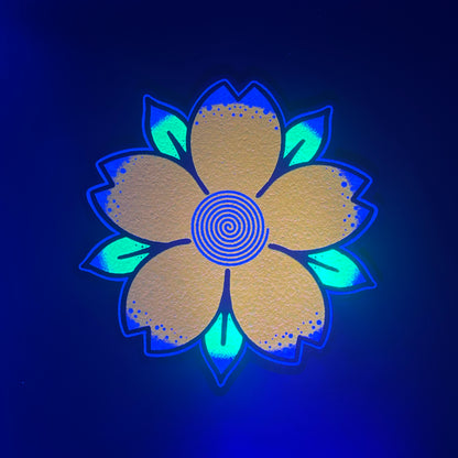 Dark Mountain Cult X Glass House Orange Flower Moodmat